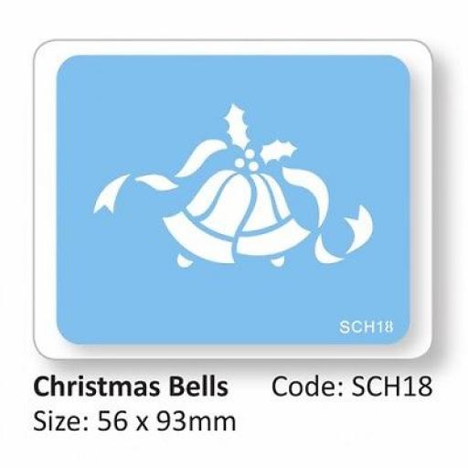 Christmas Bells Cake Stencil