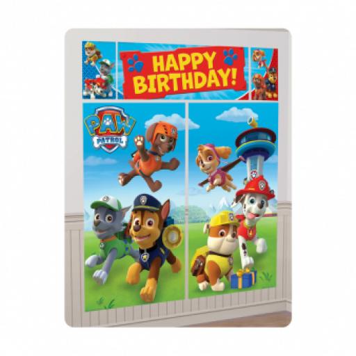 Paw Patrol Scene Setters 5pcs