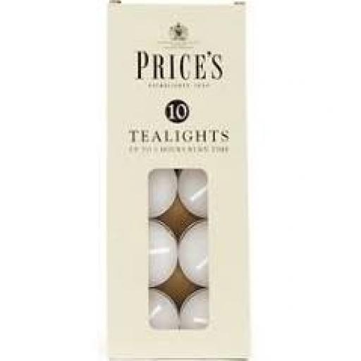 Tealights 10pcs White