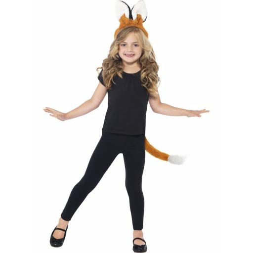 Fox Kit Tail & Headband Ears