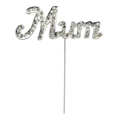 Diamante MUM Silver Stem 55x22mm