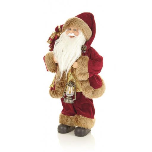 30cm STANDING Father Christmas