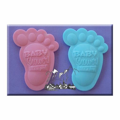Alphabet Moulds Baby Shower Feet