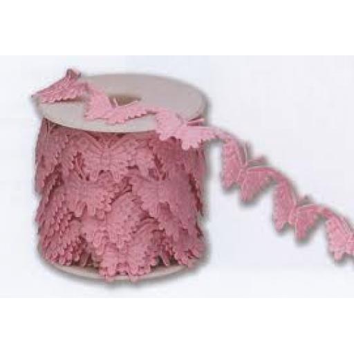 Satin Butterfly Ribbon 1mtr