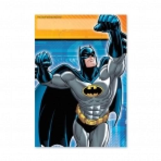 Batman Platsic Party/Loot Bags 8pcs