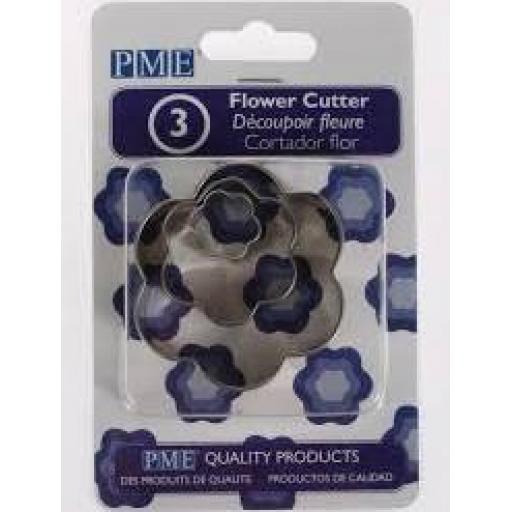 PME Flower Cutter Set of 3