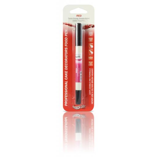 Rainbow Dust Food Pen - Red