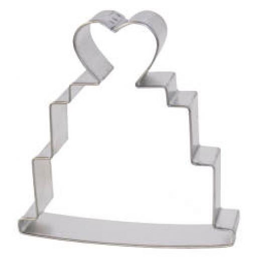 PME Cookie & Cake Metal Cutters Wedding Cake Set 2