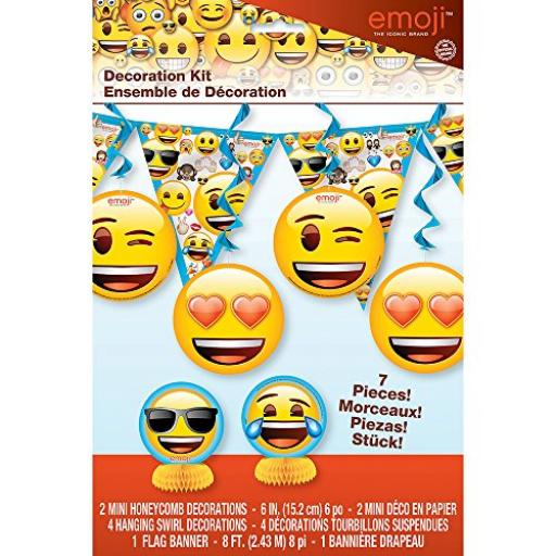 Emoji Decoration Kit 7 pieces