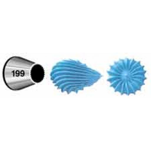 Wilton No. 199 Open Star Decorating Tip