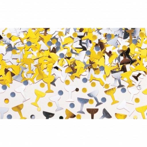 Champagne Toast Metallic Confetti 14g