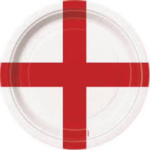 St George Paper Party Plates 8x9 inch