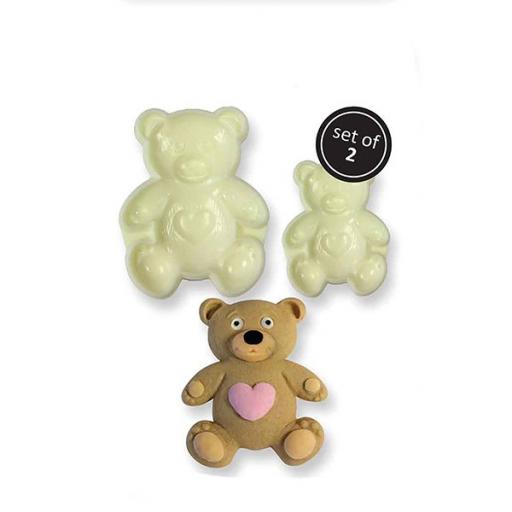 JEM Pop It Mould Teddy Set of 2