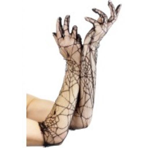 GLOVES LACE SPIDERWEB 21HEADERCARD