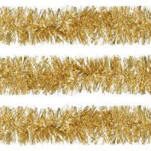 Luxury Tinsel Gold 150mm x 2M