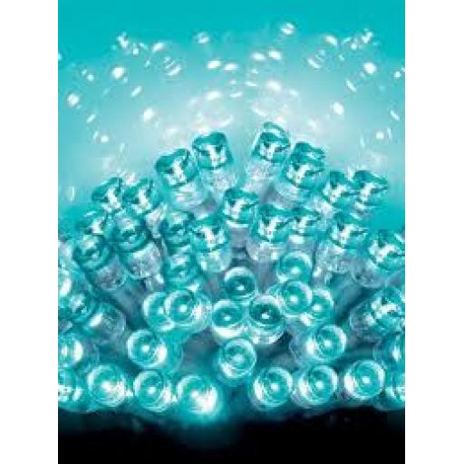 200 Multi Action 200 LED Lights Turquoise 20 Metre