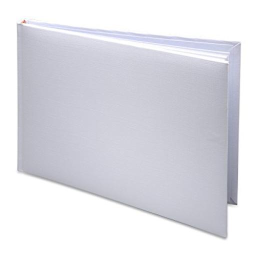 White Wedding Guest Book 245 x 170mm