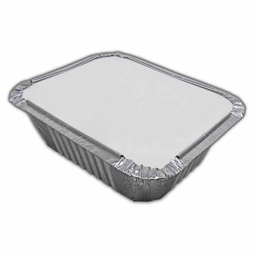 Foil Containers +Lids No.2 20pcs