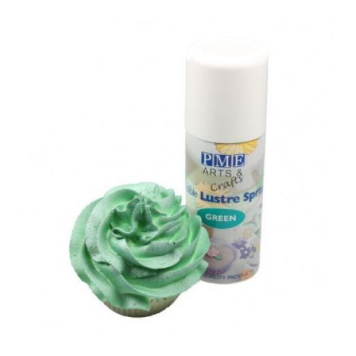 PME Green Edible Lustre Spray 100ml