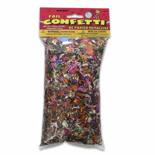 Foil Multi Colour Confetti 2.5oz