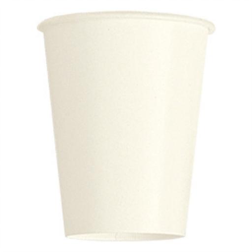 14 Ivory Paper Party Cups 9oz