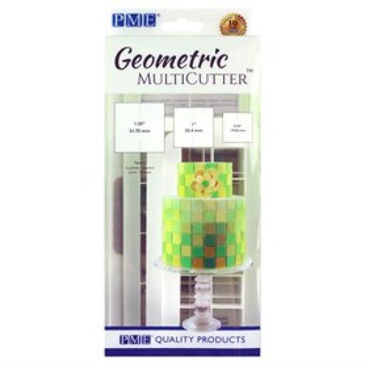 PME Geometric MultiCutter Set of 3 - Square