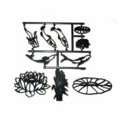 Patchwork Cutterss Waterlily/Fish Set