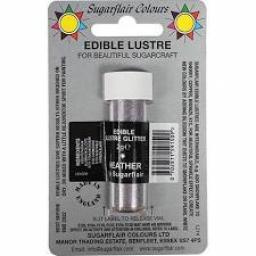 Sugarflair Edible Lustre Glitter - Heather- 2g