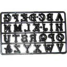 Patchwork Alphabet Capital Cutters
