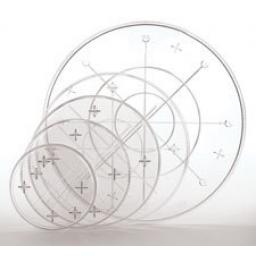 9 Inch Crystal-Look Separator Plates