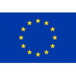 Flag of Euro Blue Stars 5ft x 3ft Polyester