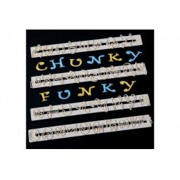 FMM Chunky Funky Alphabet & Number Cutters Set