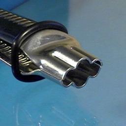Triple Scallop Open Plain Crimper 3/4in