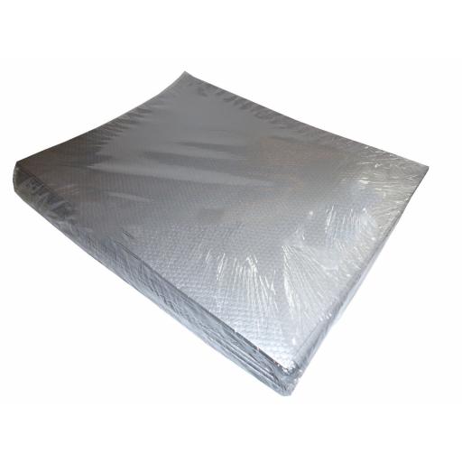 Silver Paper Table covers 90x90cm 25pcs