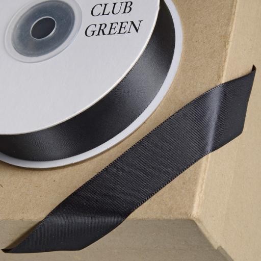Black Satin Ribbon 38mm x 1m
