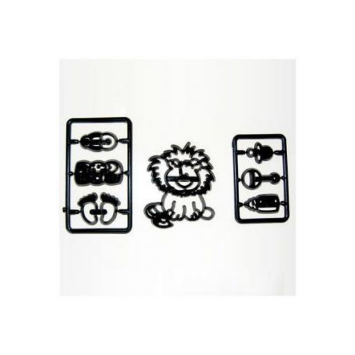 Patchwork Cutters Baby Lion & Nursery Items