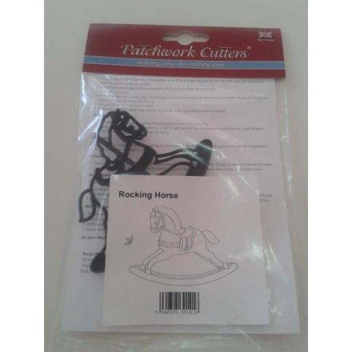 Patchwork Cutterss Rocking Horse