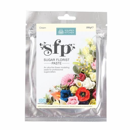 Squires Sugar Florist Paste (SFP) - Cream - 200g