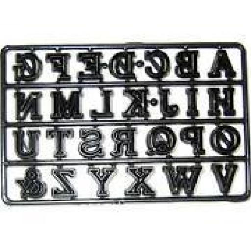 Patchwork Alphabet Capital Cutters