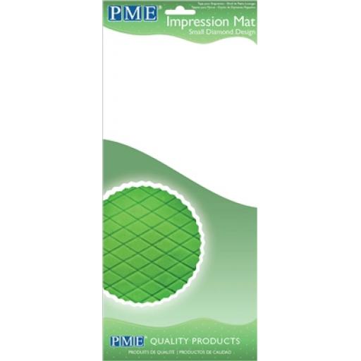 PME Impression Mat -Small Diamond Design