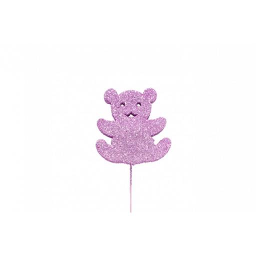 Pink Glitter Pick Teddy