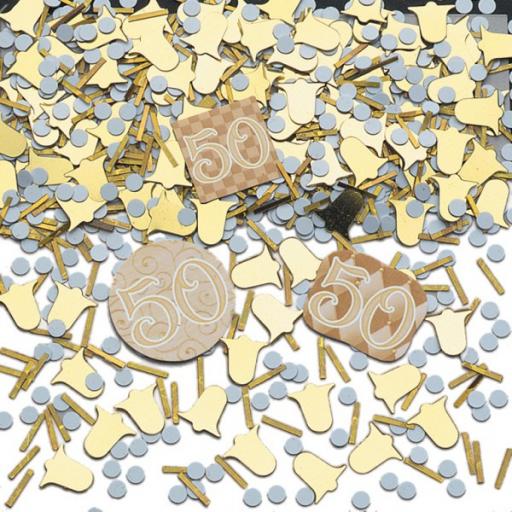 50 Years Together Printed Confetti Mix