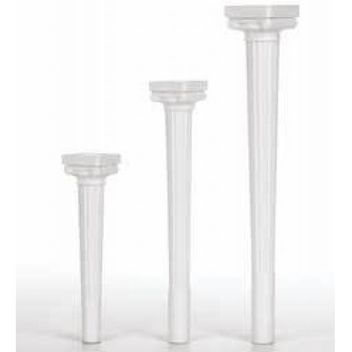 9 IN GRECIAN SPIKED PILLARS 4/PK