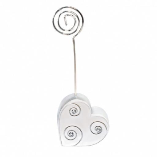 Heart Placecard Holder 10.8cm