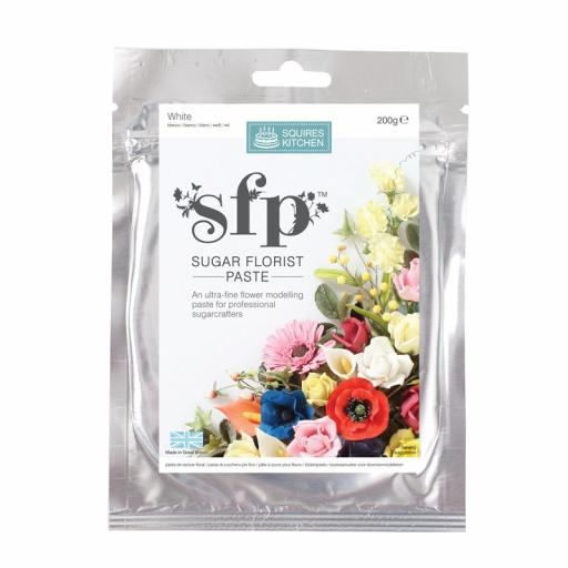 Squires Sugar Florist Paste (SFP) - White - 200G