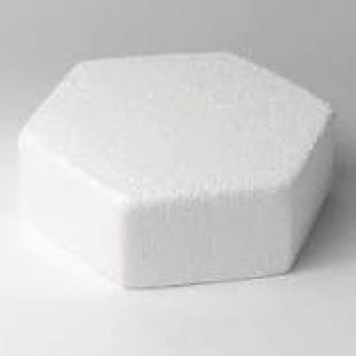 8x3 inch Hex Chem Edge Dummy
