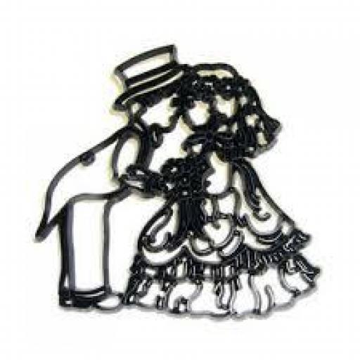 Patchwork Cutters Bride & Groom
