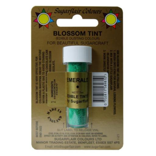 Sugarflair Blossom Tin Emerald-7ml