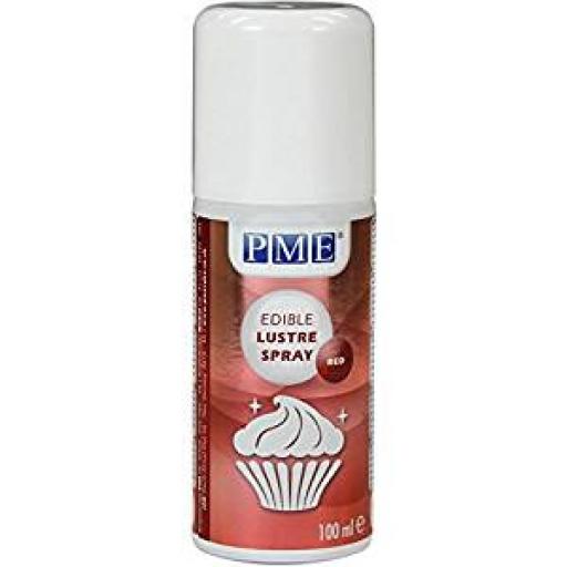 PME Edible Lustre Spray Red 100 ml