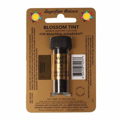 Sugarflair Blossom Tint Matt Black -7ml